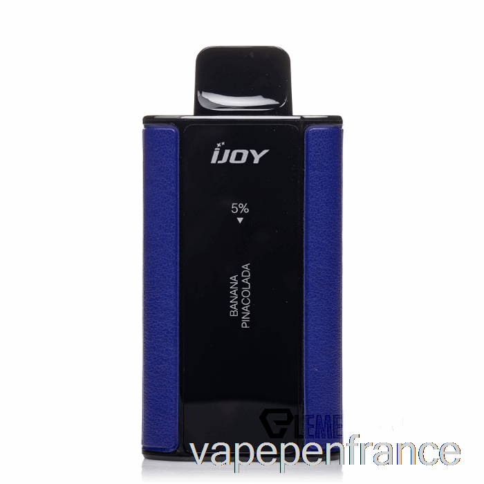 Stylo Vape Jetable Banane Pinacolada Ijoy Capitaine 10000